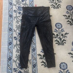 SPANX Faux Leather Leggings